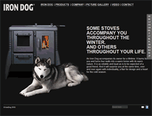 Tablet Screenshot of iron-dog.com