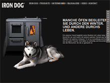 Tablet Screenshot of iron-dog.de